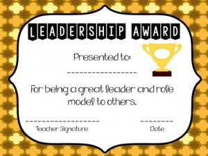 End of the Year Classroom Awards