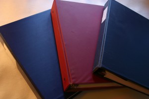 Binders for Organization