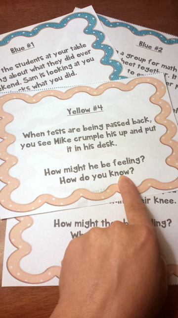 Social Skills Task Cards