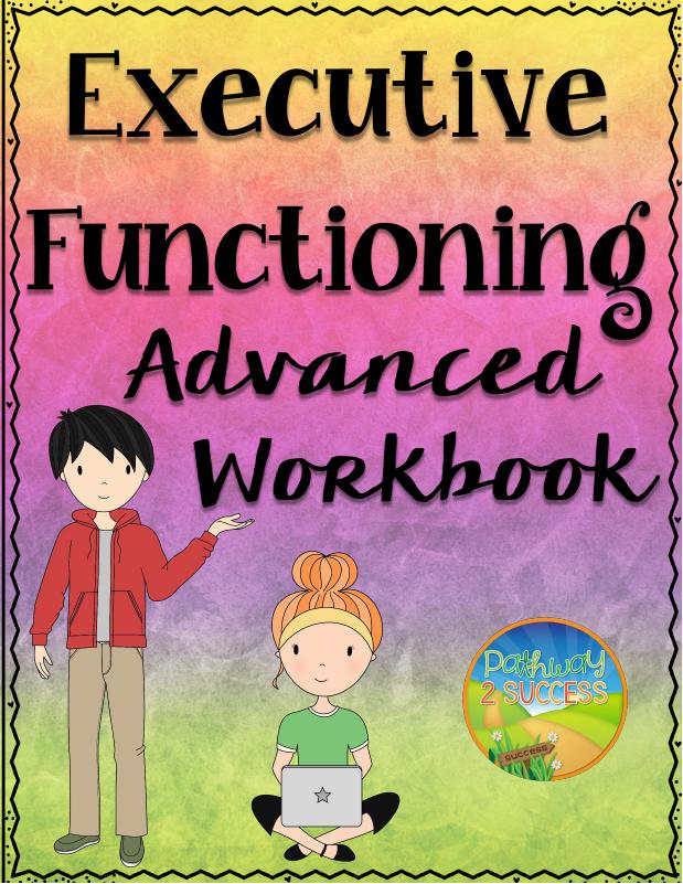 Executive functioning strategies and activities for the classroom. Read up on simple techniques and accommodations you can provide your kids and teens to help with organization, planning, time management, attention, and more. #executivefunctioning #specialeducation #organization #pathway2success Teach all executive functioning skills with a no-prep workbook.