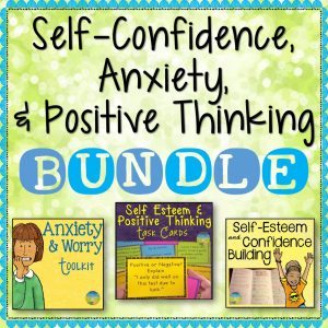 Self Confidence Anxiety Positive Thinking Bundle