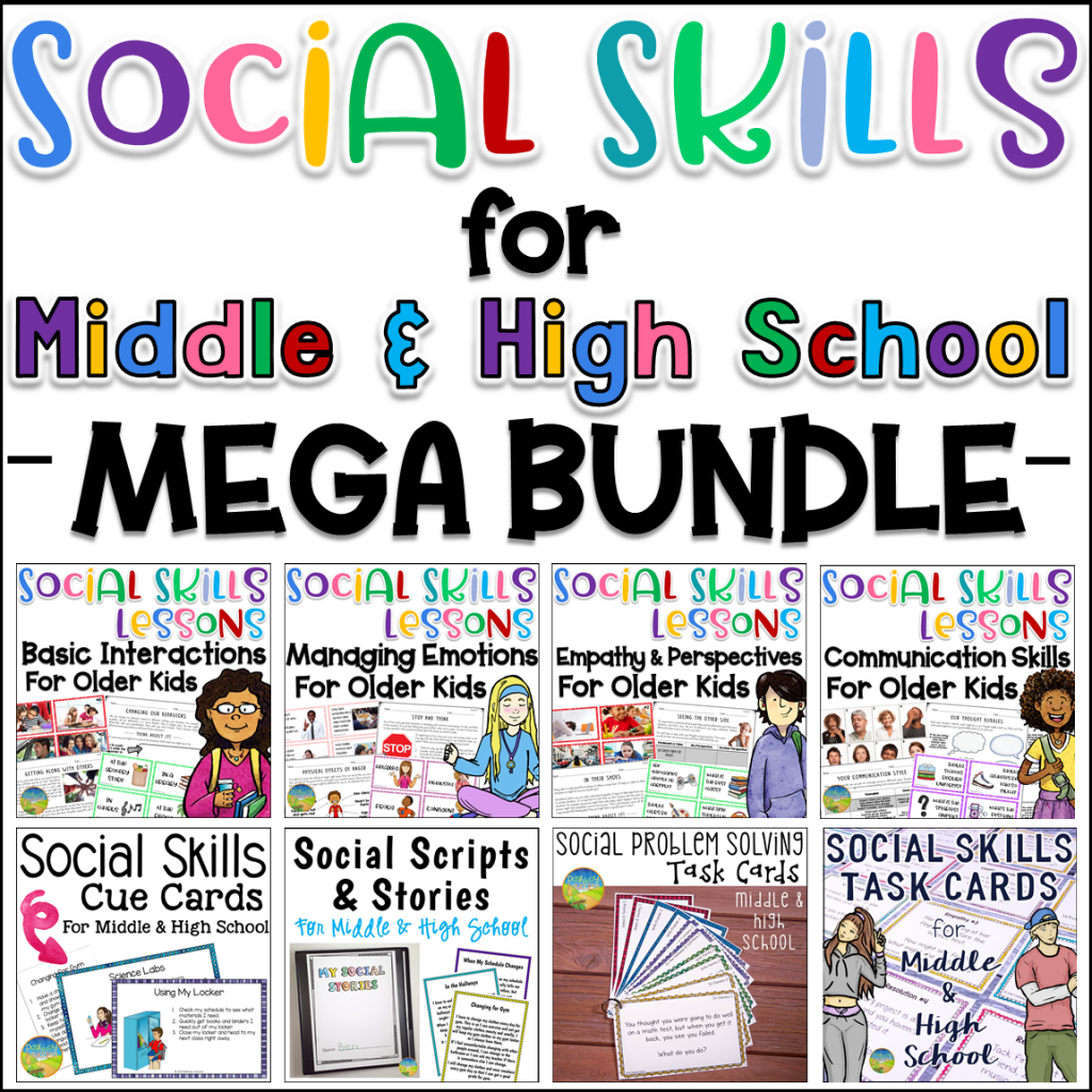 Use these strategies, activities, and ideas to help kids and young adults learn critical social skills in a meaningful way! Even middle and high school kids need real practice with social skills.