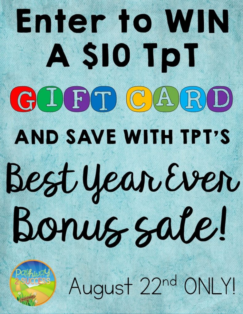 Win TpT Gift Card