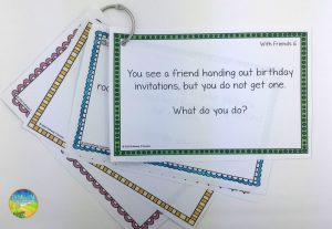 50+ FREE counseling and social emotional learning resources for kids and teens. Resources include printable worksheets, online materials, apps, videos, and more. #mentalhealth #sel #socialskills #pathway2success Social Problem Solving Task Cards