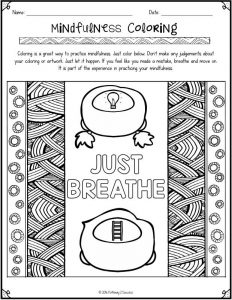 50+ FREE counseling and social emotional learning resources for kids and teens. Resources include printable worksheets, online materials, apps, videos, and more. #mentalhealth #counseling #sel #socialskills #pathway2success Free Mindfulness Coloring Pages