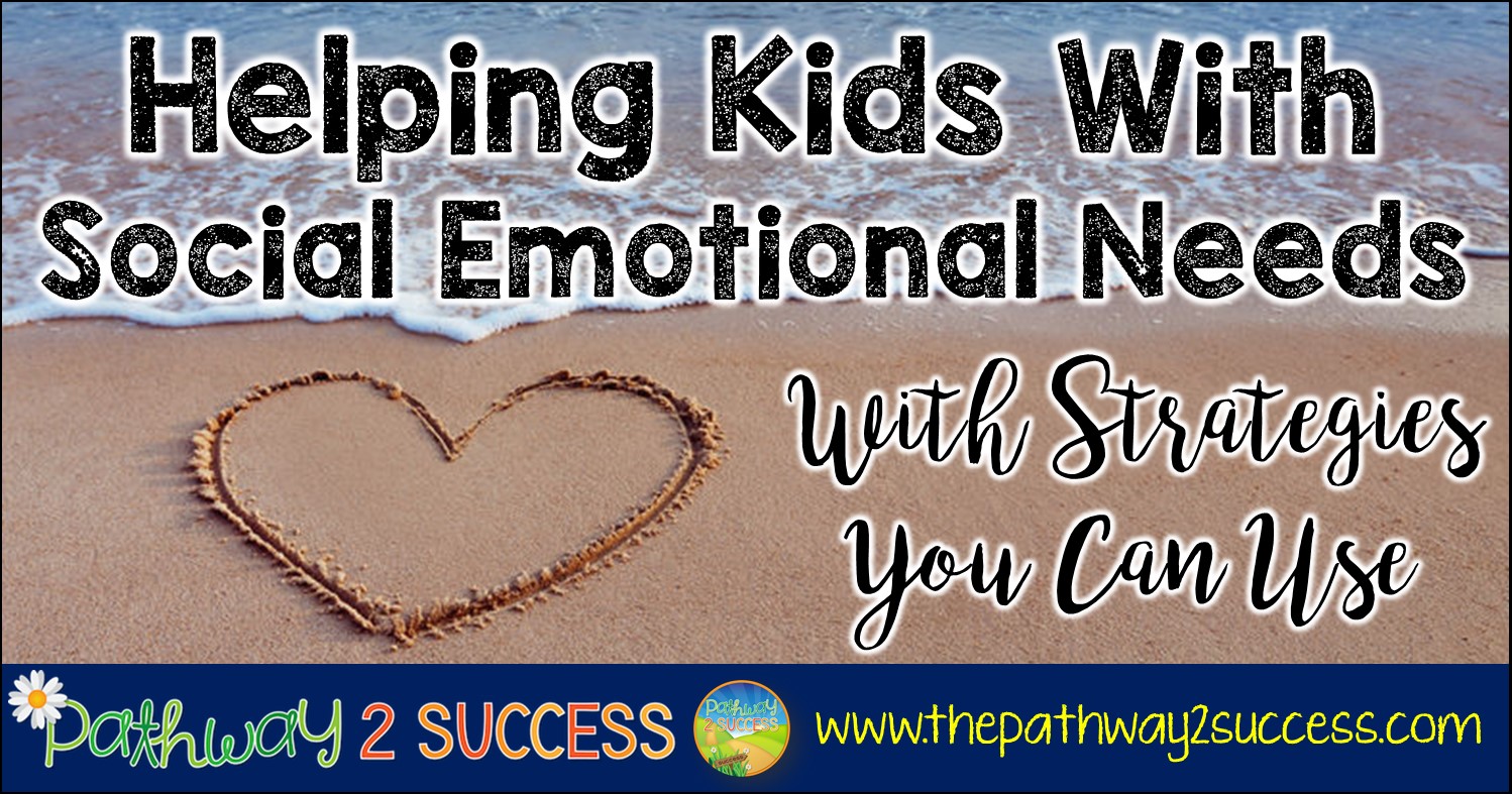 Helping Kids With Social Emotional Needs The Pathway 2 Success