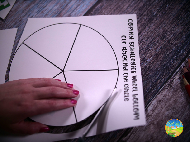 How to make a coping strategies wheel to help kids and teens learn to manage their emotions, anxiety, and anger on the spot. This is a helpful hands-on and interactive tool for people managing stress. #copingstrategies #copingskills #pathway2success #mentalhealth #anxiety How to make a coping strategies wheel to help kids and teens learn to manage their emotions, anxiety, and anger on the spot. This is a helpful hands-on and interactive tool for people managing stress.