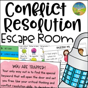 10 reasons to use escape room activities with kids and teens! Learn about why interactive escape room games are the best lessons to use to teach skills in the classroom. #escaperoom #pathway2success Conflict Resolution Escape Room