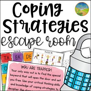 10 reasons to use escape room activities with kids and teens! Learn about why interactive escape room games are the best lessons to use to teach skills in the classroom. #escaperoom #pathway2success Coping Strategies Escape Room