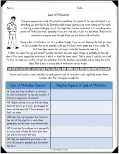 Free motivation workbook and more to help kids and young adults with social emotional learning skills. #sel #socialemotionallearning #pathway2success