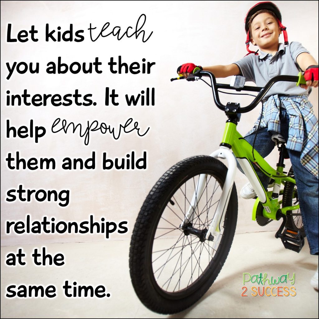 Ways to build meaningful relationships with kids and young adults, including activities, questions, and strategies that educators and parents can incorporate in what they do. #relationships #sel #socialemotionallearning #pathway2success