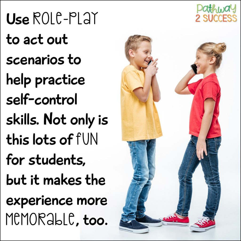 Strategies for kids and teens to help build self regulation skills, including fun and interactive games, books, mindfulness, calming strategies, and lessons. Teaching these skills for self-regulation and self-control can help students become more successful and gives them the tools they need. #selfregulation #selfcontrol #pathway2success
