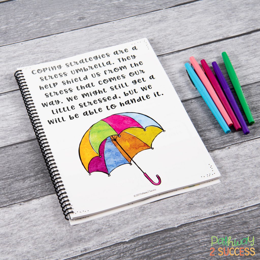 Strategies, activities, and coping skills to help kids and young adults with feelings of anxiety and worries in the classroom. Article includes worksheets, calm down tools, how to recognize signs, and other ideas for educators at school to support students with challenging feelings. #anxiety #pathway2success #socialemotionallearning