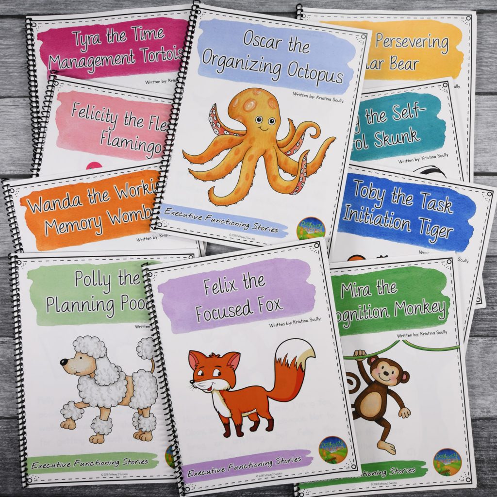 Over 15 ways to teach executive functioning skills to kids and young adults to help them plan, organize, manage time, learn study skills, pay attention, and more. Helpful tips and tricks for educators and support staff to help students be successful in middle and high school. #executivefunctioning #studyskills #pathway2success