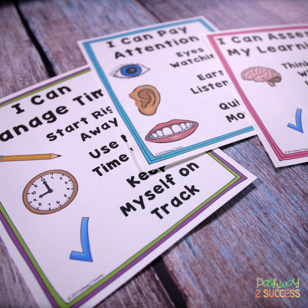 Over 15 ways to teach executive functioning skills to kids and young adults to help them plan, organize, manage time, learn study skills, pay attention, and more. Helpful tips and tricks for educators and support staff to help students be successful in middle and high school. #executivefunctioning #studyskills #pathway2success