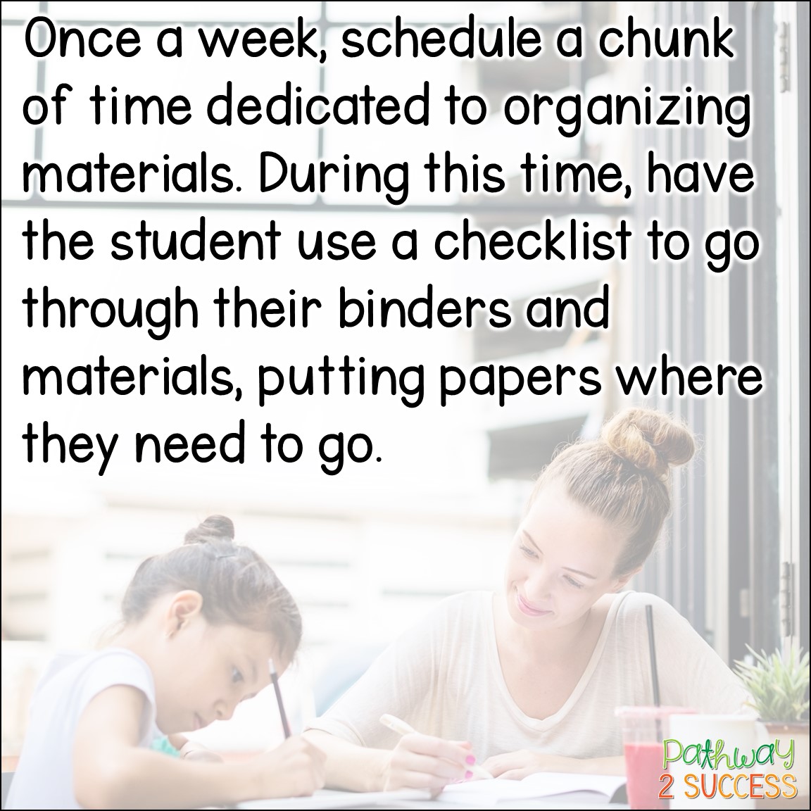25+ strategies for kids and teens with ADHD! Help students find success in the classroom with organization, study strategies, extra movement, building confidence, setting up a work station, and more. Activities and materials to use to help children and young adults be more independent. #adhd #pathway2success