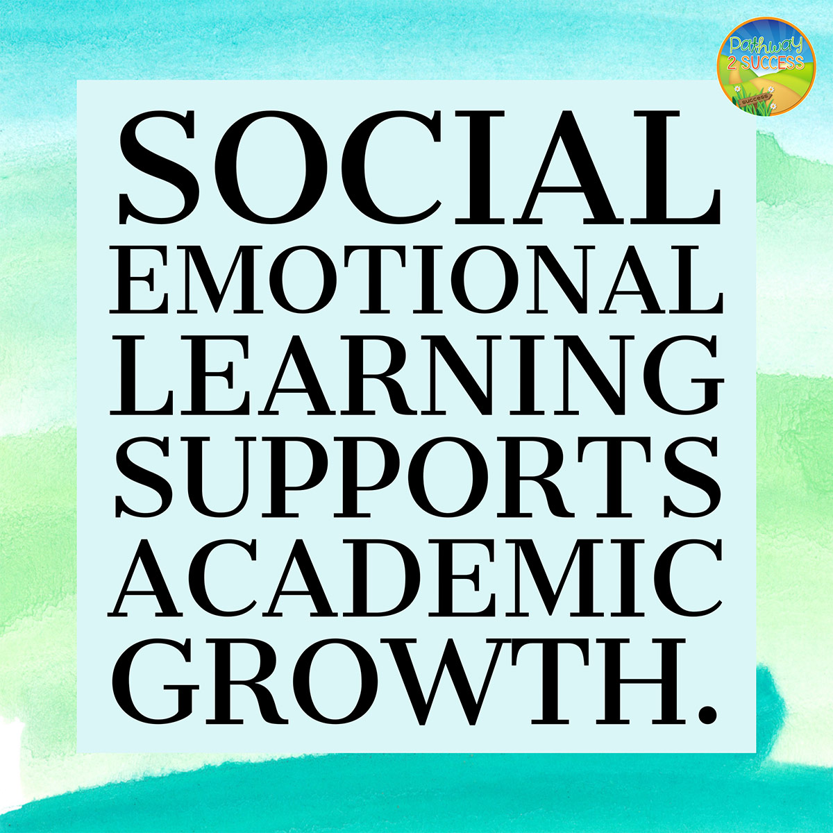 Social and emotional skills are more important than academics in the classroom! SEL has been found to increase student social and emotional well-being while also improving academic skills. Learn why every teacher should be teaching skills like empathy, conflict resolution, and decision-making skills! #sel #socialemotionallearning #pathway2success