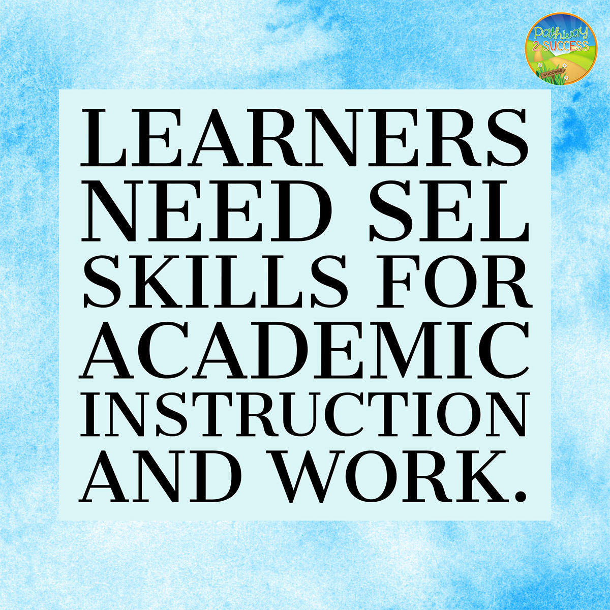Social and emotional skills are more important than academics in the classroom! SEL has been found to increase student social and emotional well-being while also improving academic skills. Learn why every teacher should be teaching skills like empathy, conflict resolution, and decision-making skills! #sel #socialemotionallearning #pathway2success