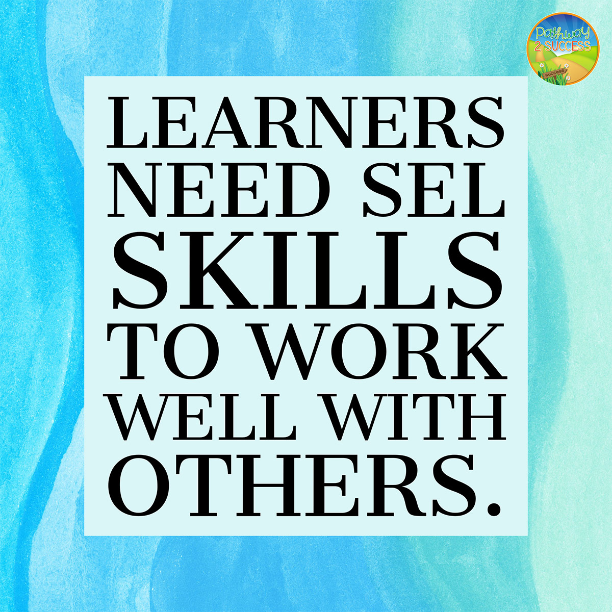 Social and emotional skills are more important than academics in the classroom! SEL has been found to increase student social and emotional well-being while also improving academic skills. Learn why every teacher should be teaching skills like empathy, conflict resolution, and decision-making skills! #sel #socialemotionallearning #pathway2success