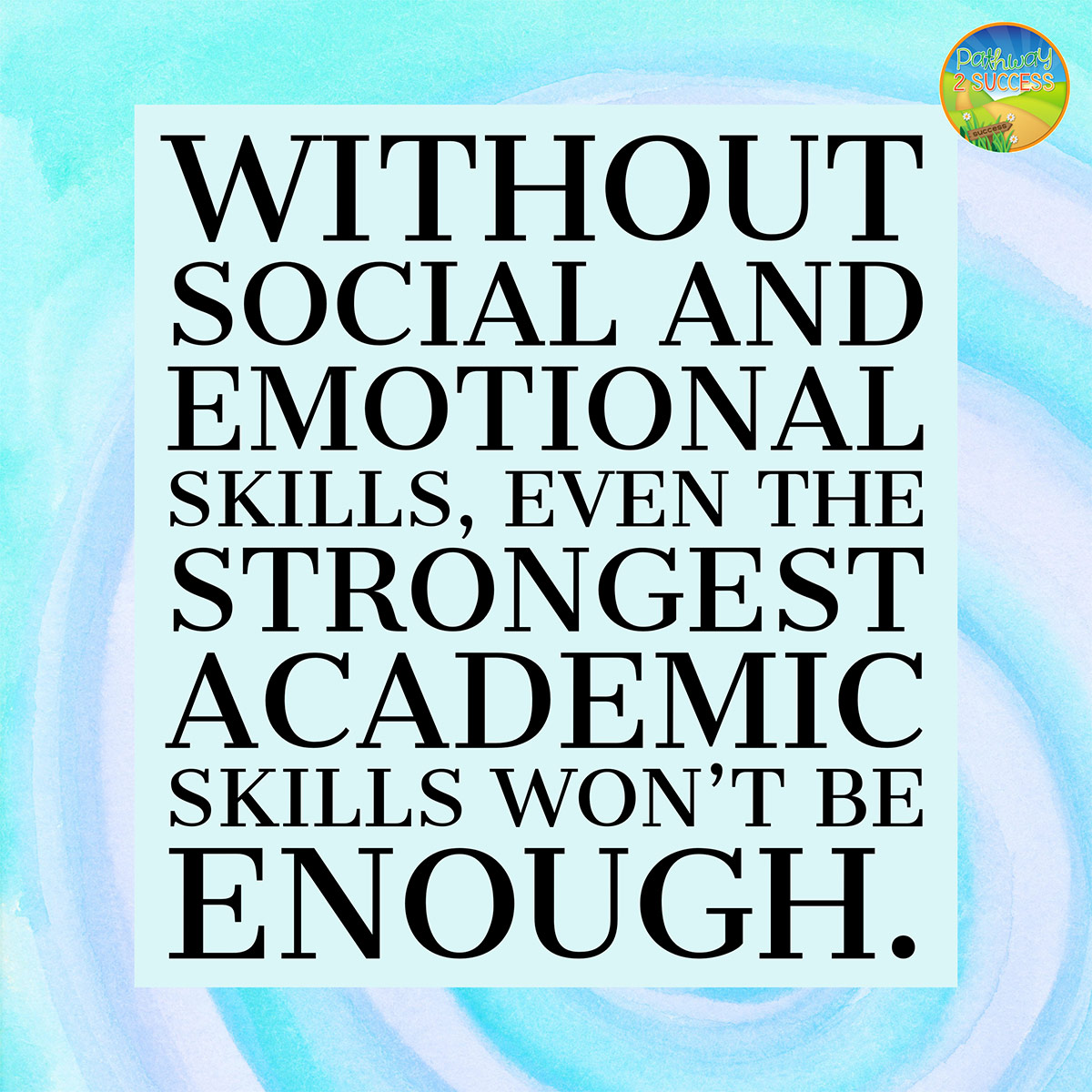 Social and emotional skills are more important than academics in the classroom! SEL has been found to increase student social and emotional well-being while also improving academic skills. Learn why every teacher should be teaching skills like empathy, conflict resolution, and decision-making skills! #sel #socialemotionallearning #pathway2success