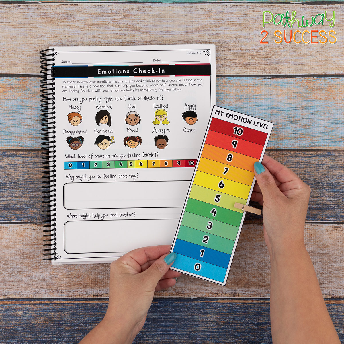 Teaching kids to be more self-aware can help them develop confidence, understand emotions, and work towards individual goals. Teachers can use these strategies and printable activities to help kids develop self-awareness and focus on social emotional learning. #sel #socialemotionallearning #pathway2success