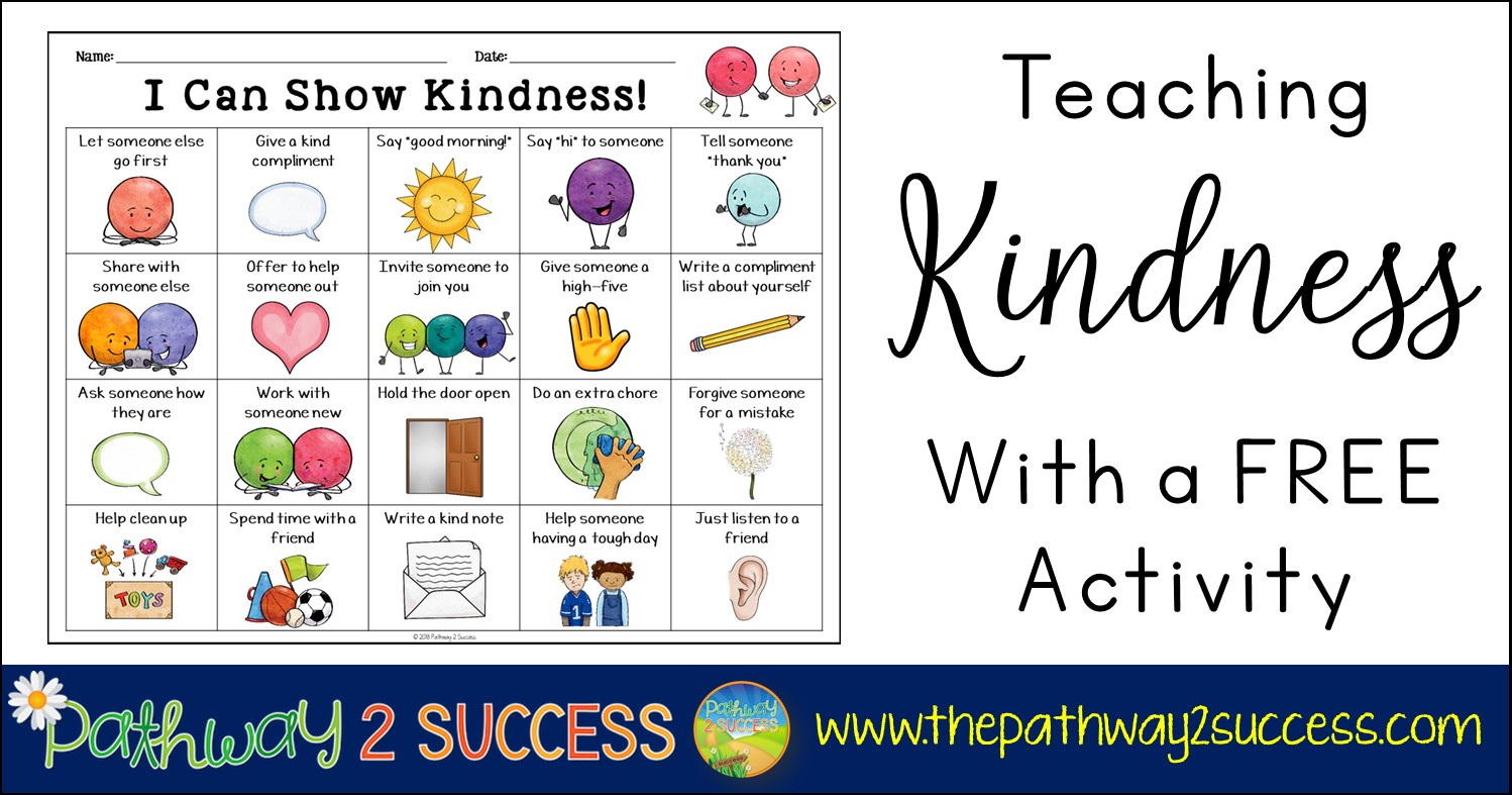 Free Printable Kindness Worksheets Pdf Free Download