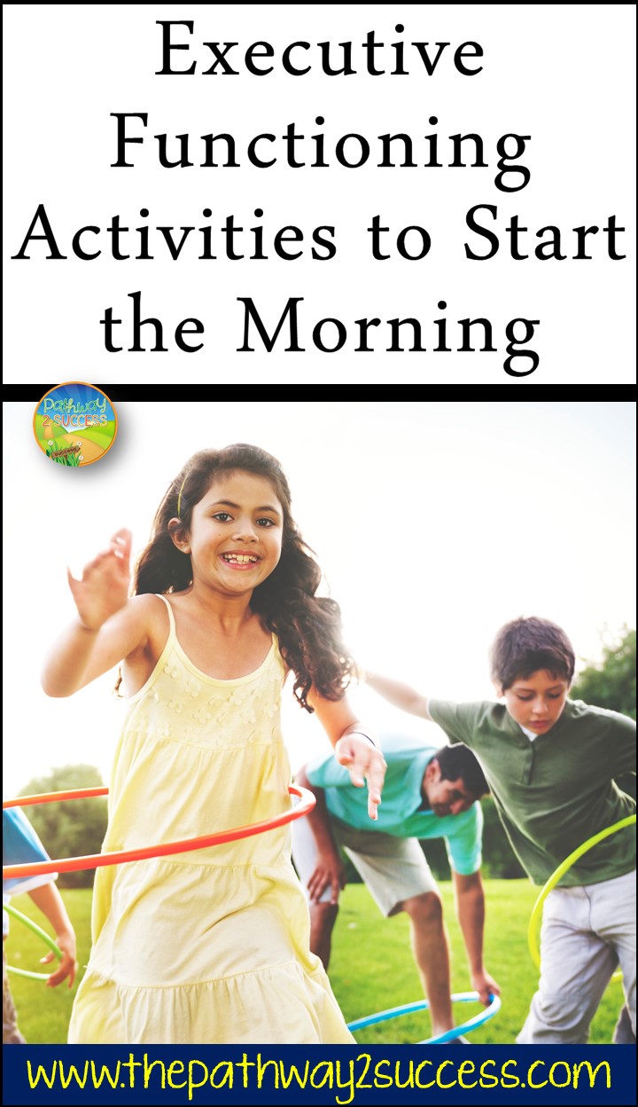 Use engaging and fun executive functioning activities to help jump start kids and teens in the morning. Simple activities like mindful breathing, brain games, journaling, and exercising, can help activate students' brains in the classroom. #pathway2success #executivefunctioning