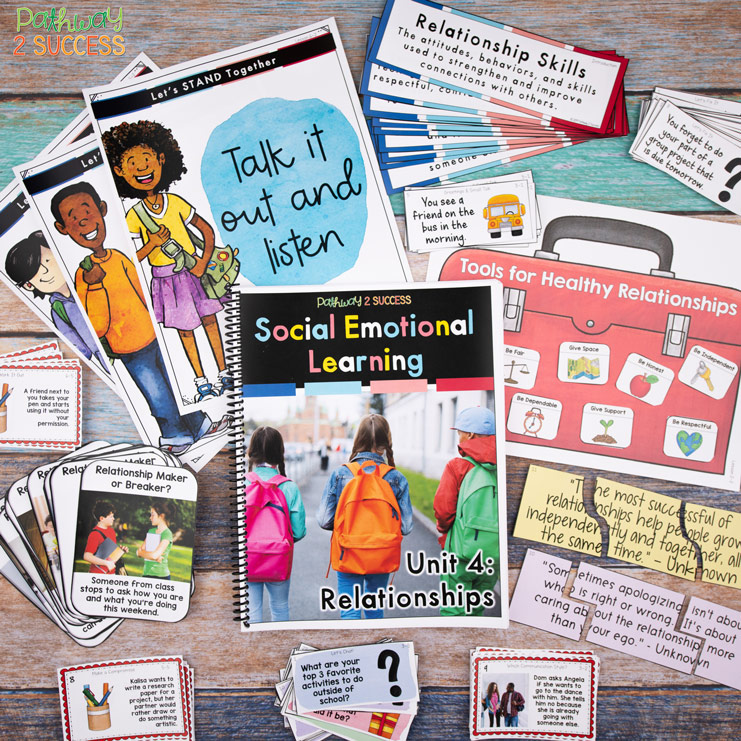 SEL relationship skills unit