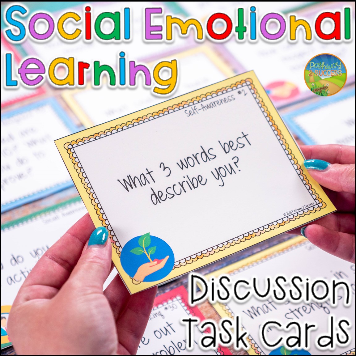Social emotional learning discussion task cards