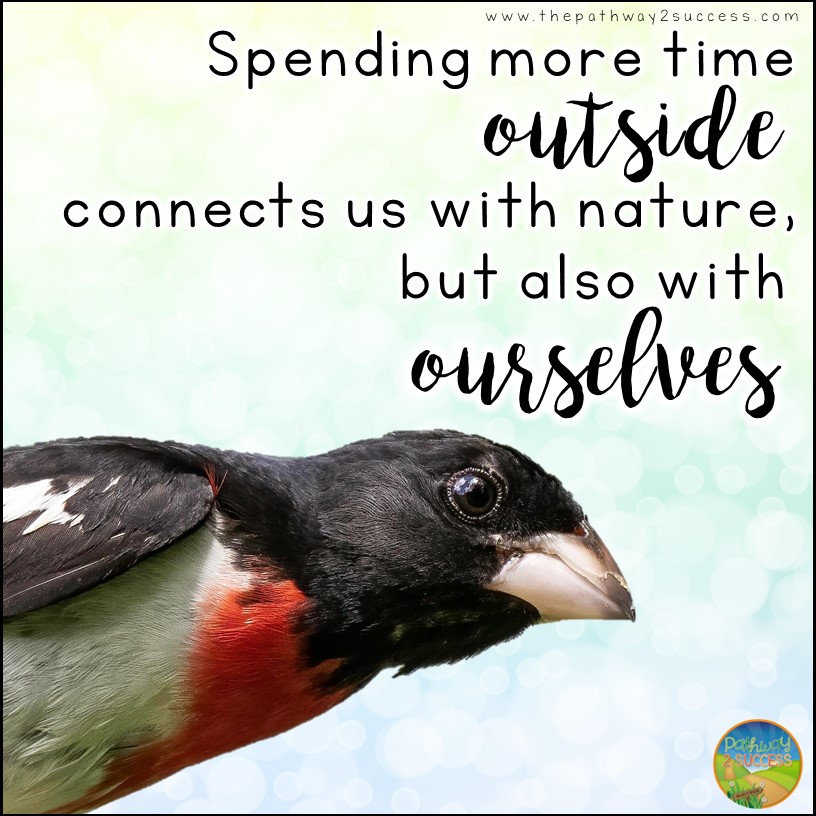 18+ Mindfulness activities for kids and teens to practice outside. These activities are perfect for a mindful summer activity, incorporating physical activity, or just a planned way to get outside of the classroom during the school day. #mindfulness #pathway2success