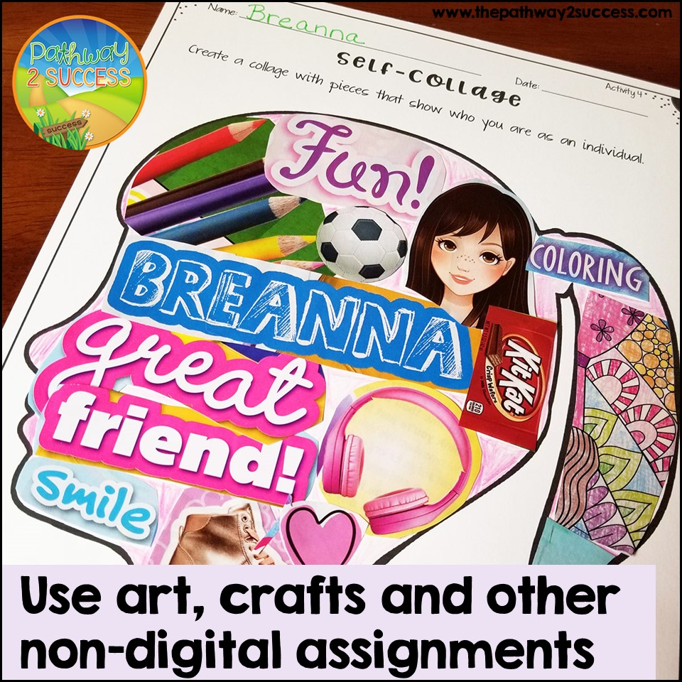 Over 30 fun and engaging ways to integrate social emotional learning skills for distance and virtual learning. This list includes lots of free digital resources, activities, ideas, and links to help teachers, educators, and parents build SEL skills while teaching remote or during homeschool. This list focuses on strengthening skills for building empathy, working through challenges, improving self-control, and much more! #pathway2success