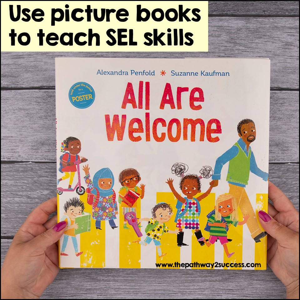 Over 30 fun and engaging ways to integrate social emotional learning skills for distance and virtual learning. This list includes lots of free digital resources, activities, ideas, and links to help teachers, educators, and parents build SEL skills while teaching remote or during homeschool. This list focuses on strengthening skills for building empathy, working through challenges, improving self-control, and much more! #pathway2success