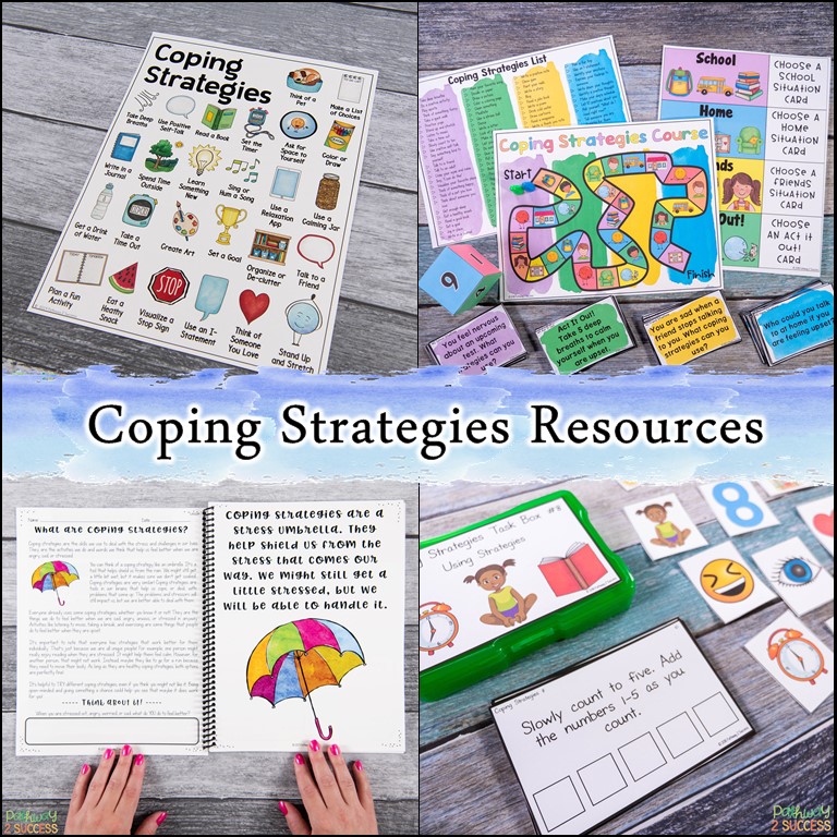 Coping strategies activities by Pathway 2 Success