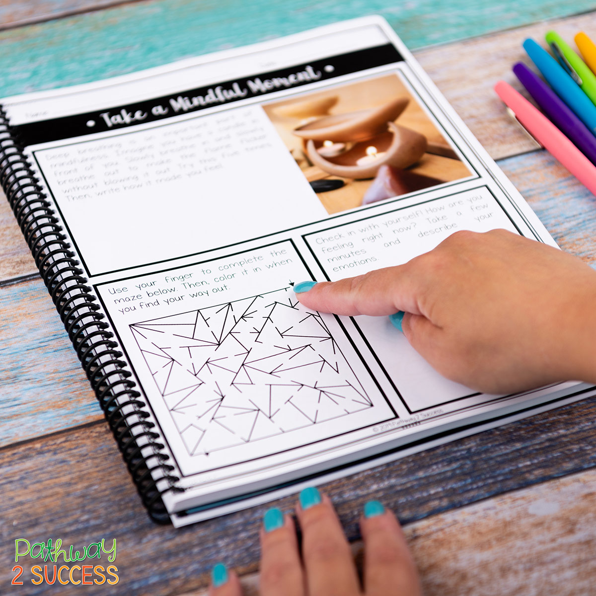 mindfulness journal for kids and teens