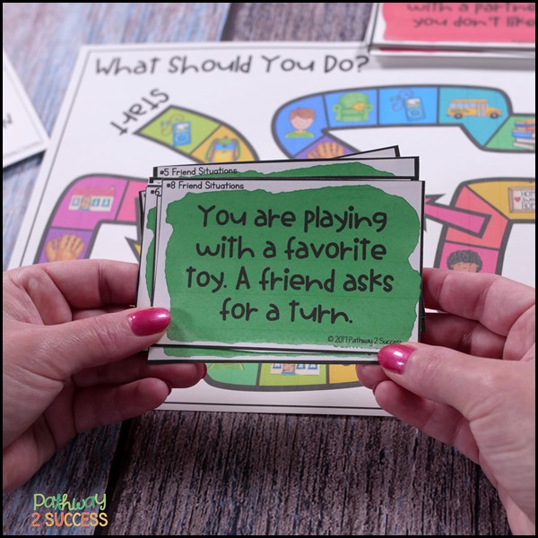 Social emotional learning board games