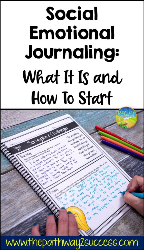 social emotional journaling: what it is and how to start
