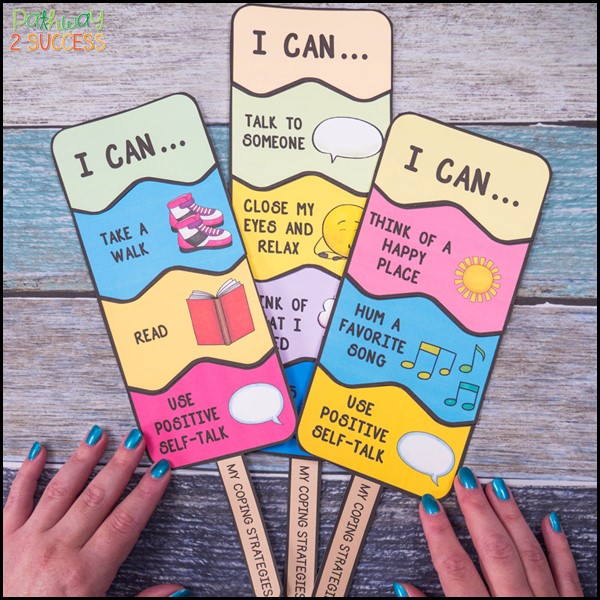Coping strategies ice pop craft
