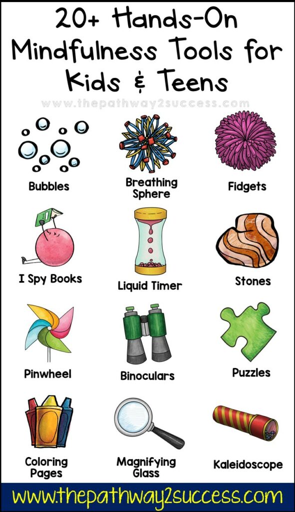 Hands-on mindfulness tools for kids and young adults