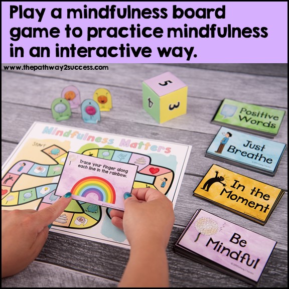 mindfulness board game by Pathway 2 Success