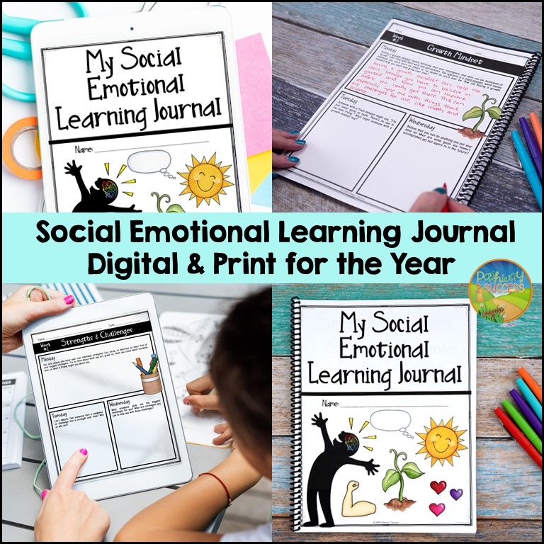 Social emotional learning journal for the year