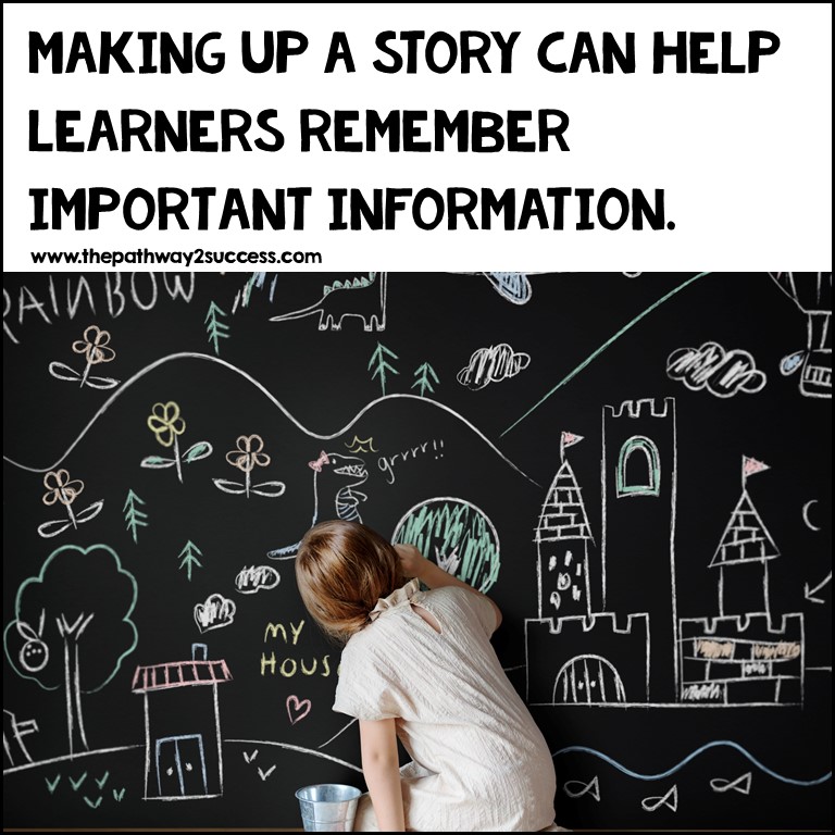 making a story can help with working memory skills