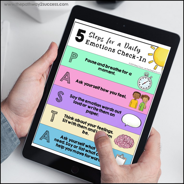 Daily emotions check-in as a coping strategy