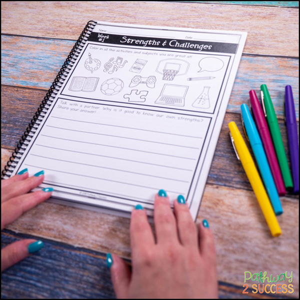 Social Emotional Learning Journal for Kids