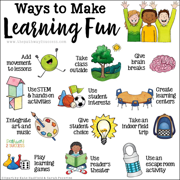 20+ strategies to make learning more fun and interactive for teachers and students inside the classroom.