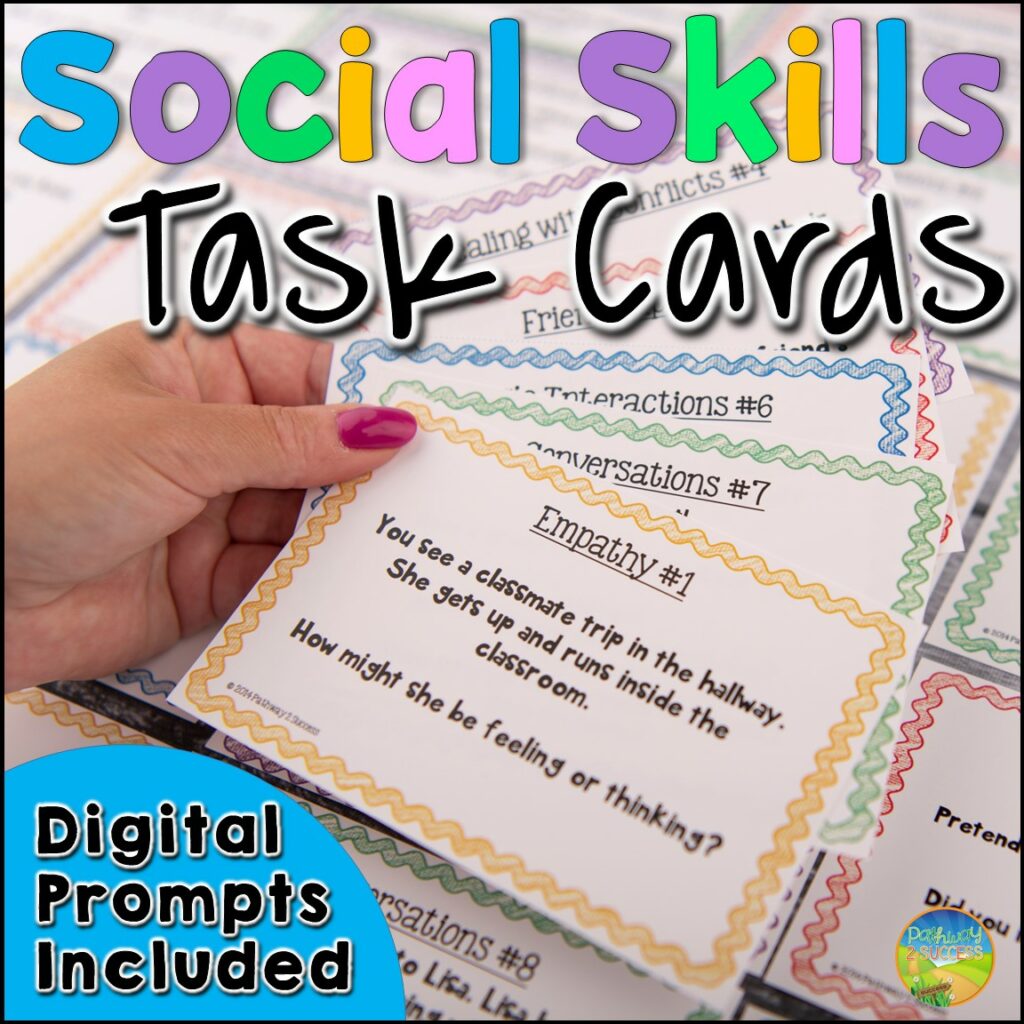 Social skills task cards