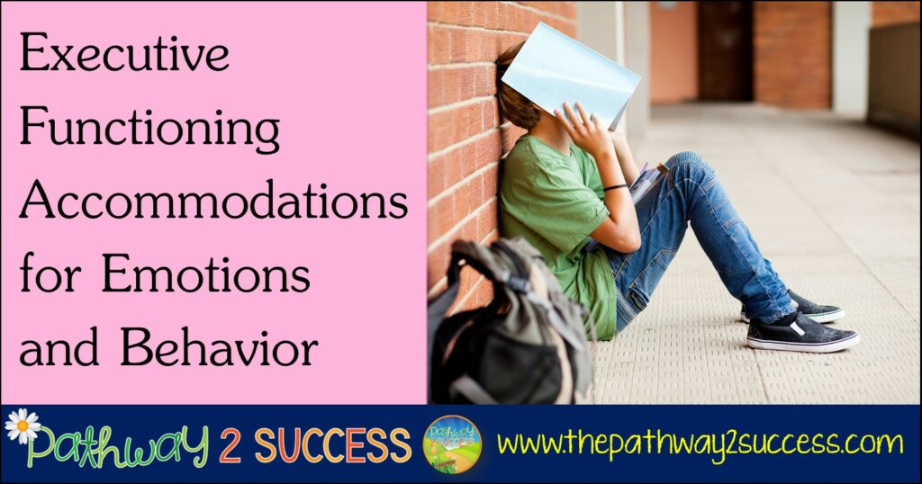 Executive Functioning Accommodations for Emotions and Behavior