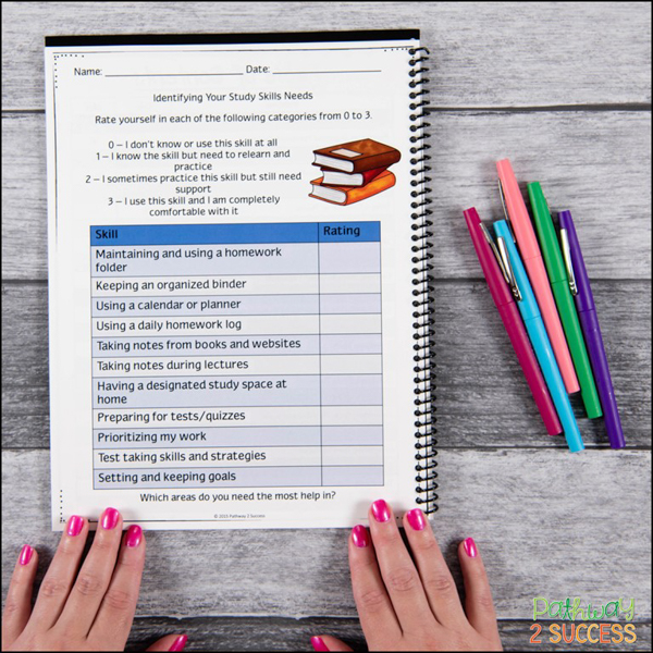 Teach executive functioning and study skills.