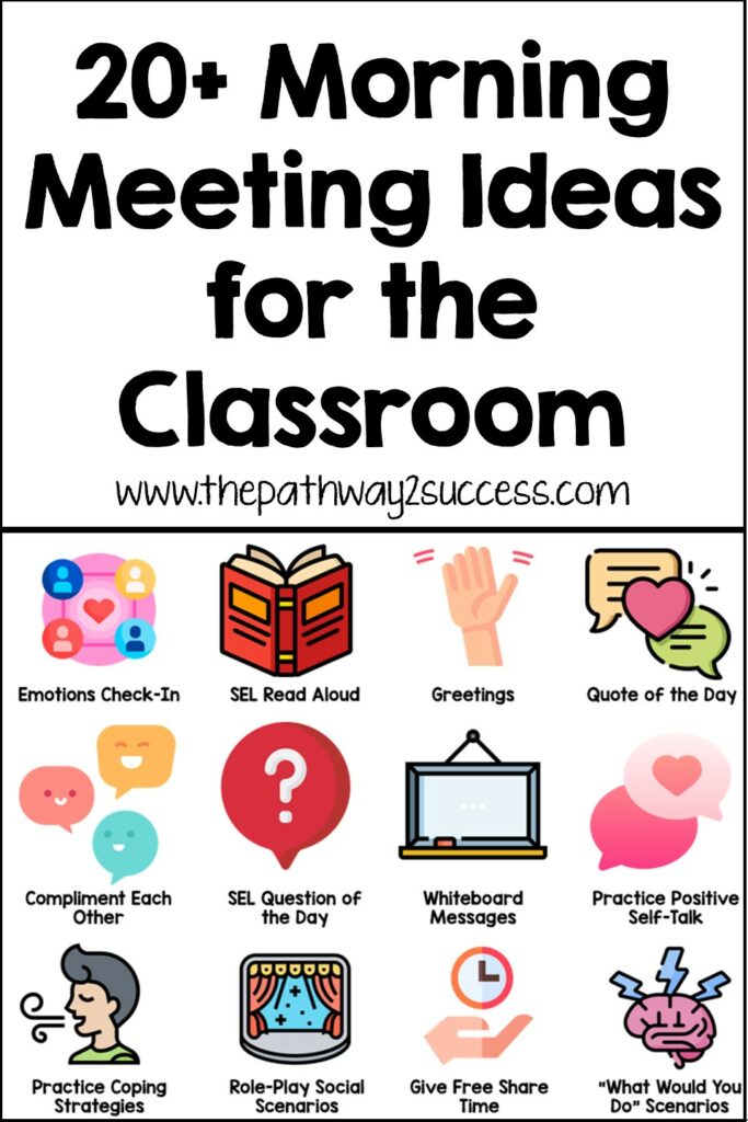 20+ Morning Meeting Activities with a SEL Focus
