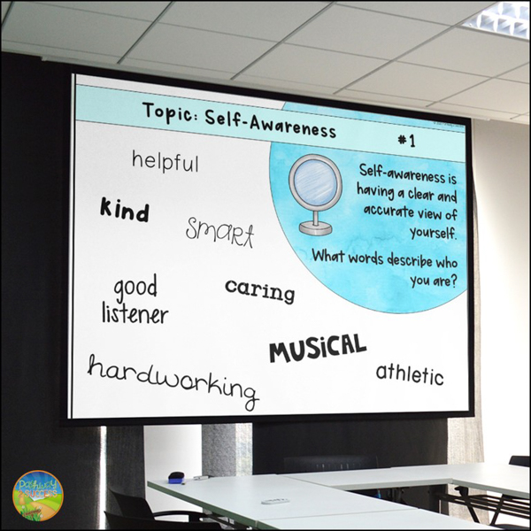 SEL Whiteboard Messages are perfect for morning meetings!