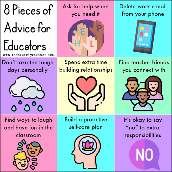 8 pieces of advice that every teacher and educator should know!